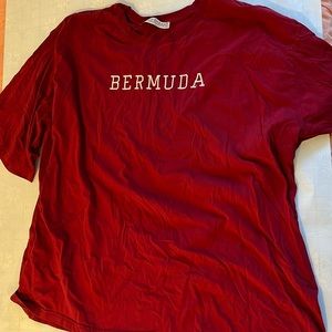 Bermuda Tee Red 3X
